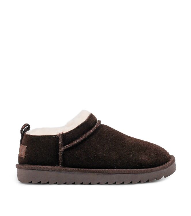 Colors of California Colors of California dames enkelboots gevoerd bruin Chocolate Colors of California Dames Enkellaarzen in Bruin online kopen