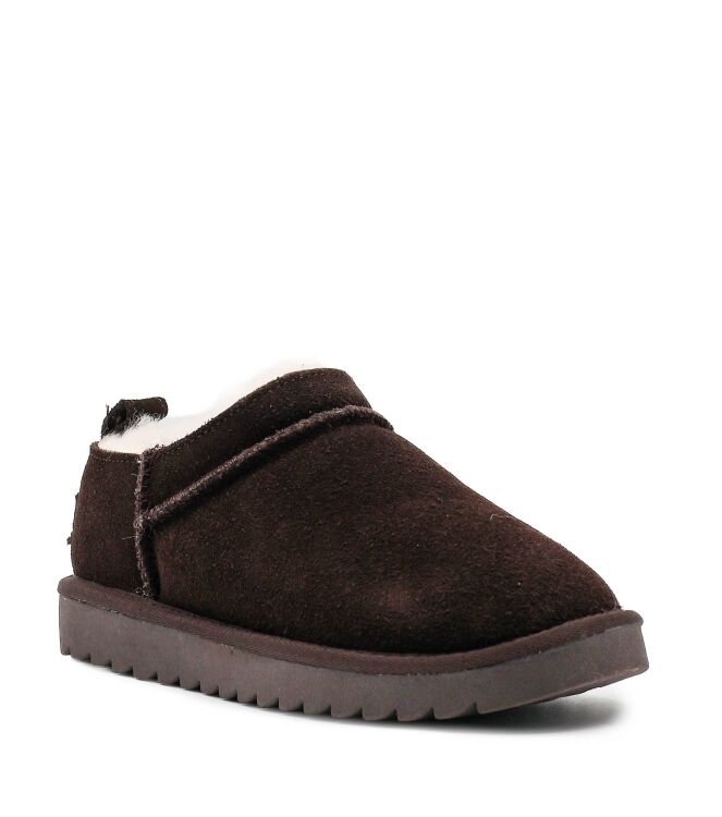 Colors of California Colors of California dames enkelboots gevoerd bruin Chocolate Colors of California Dames Enkellaarzen in Bruin online kopen