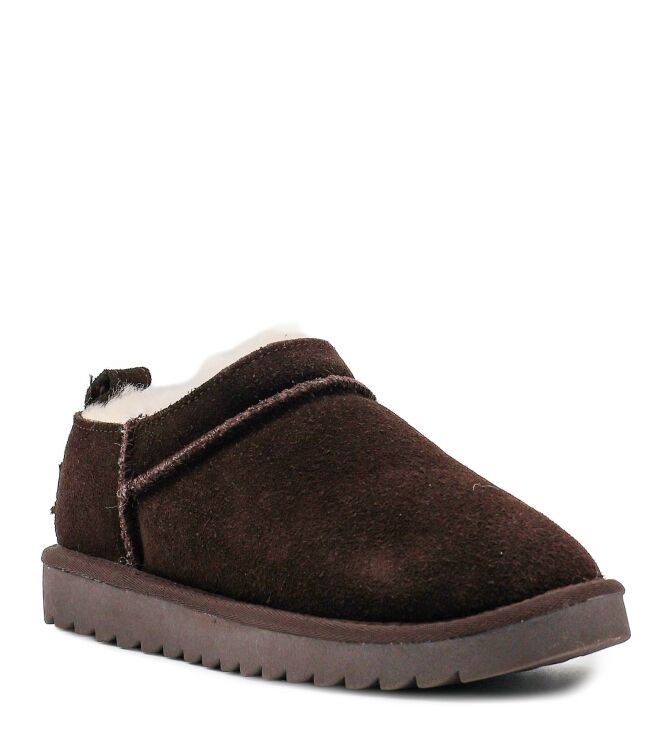 Colors of California Colors of California dames enkelboots gevoerd bruin Chocolate Colors of California Dames Enkellaarzen in Bruin online kopen