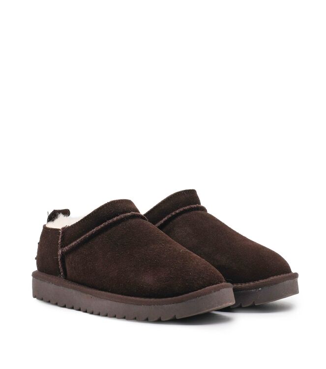 Colors of California Colors of California dames enkelboots gevoerd bruin Chocolate Colors of California Dames Enkellaarzen in Bruin online kopen
