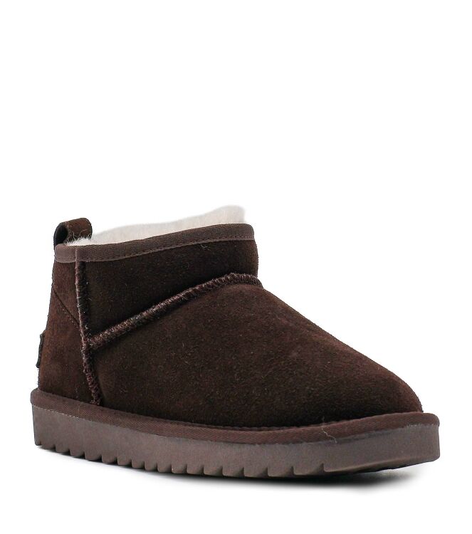 Colors of California Dames Enkellaarzen in Bruin online kopen