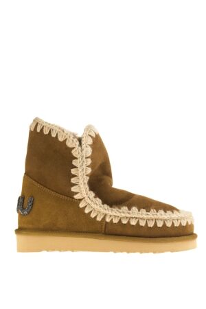 Mou dames enkelboots gevoerd