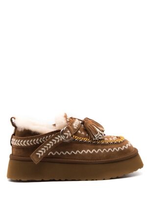 NAN-KU Couture dames enkelboots gevoerd 