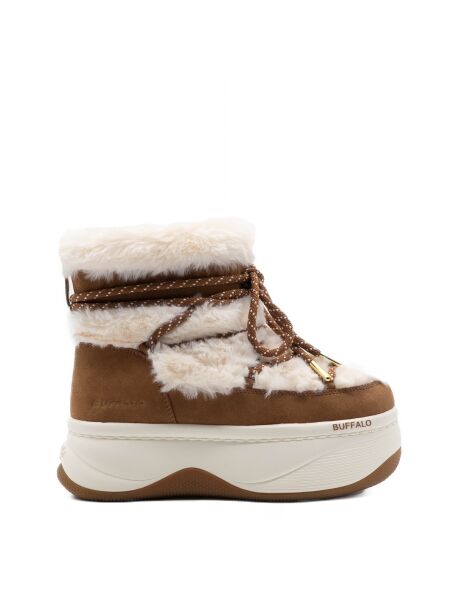 Buffalo Dames snowboots gevoerd cognac
