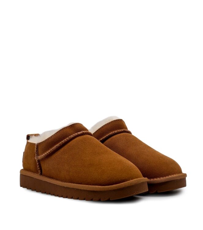 Colors of California Colors of California dames enkelboots gevoerd tan Tan Colors of California Dames Enkellaarzen in Naturel online kopen