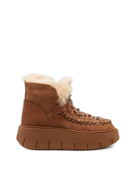 Nan-ku couture Dames enkelboots gevoerd 