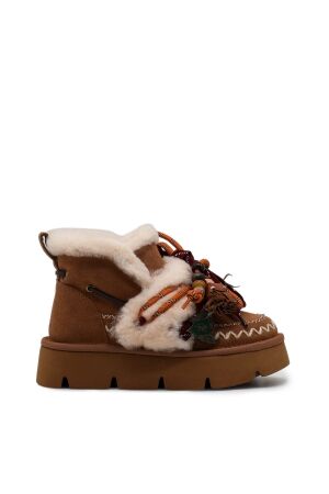 NAN-KU Couture dames enkelboots gevoerd