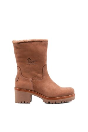 Panama Jack dames enkelboots gevoerd naturel