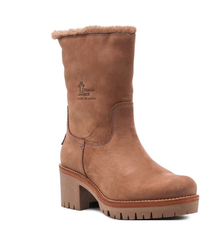 Panama Jack Dames Enkellaarzen in Naturel online kopen