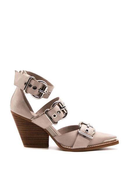 Jeffrey campbell Dames enkellaarsjes open beige