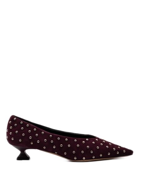 Julie dee Dames pumps paars suede