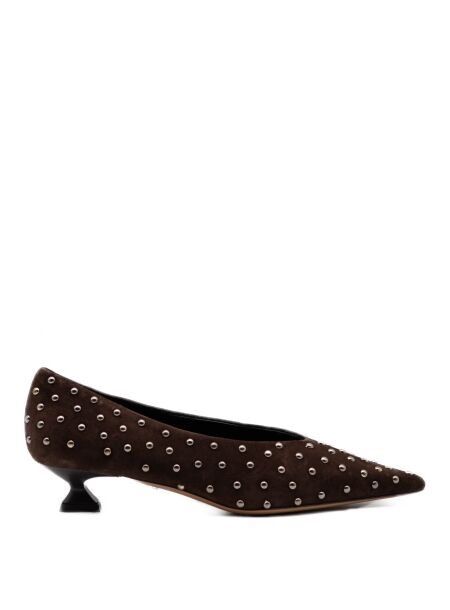 Julie dee Dames pumps bruin suede