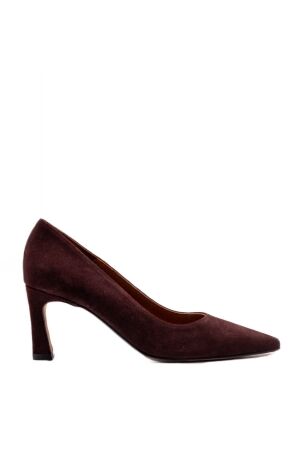 Angel Alarcon dames pumps diep paars suede