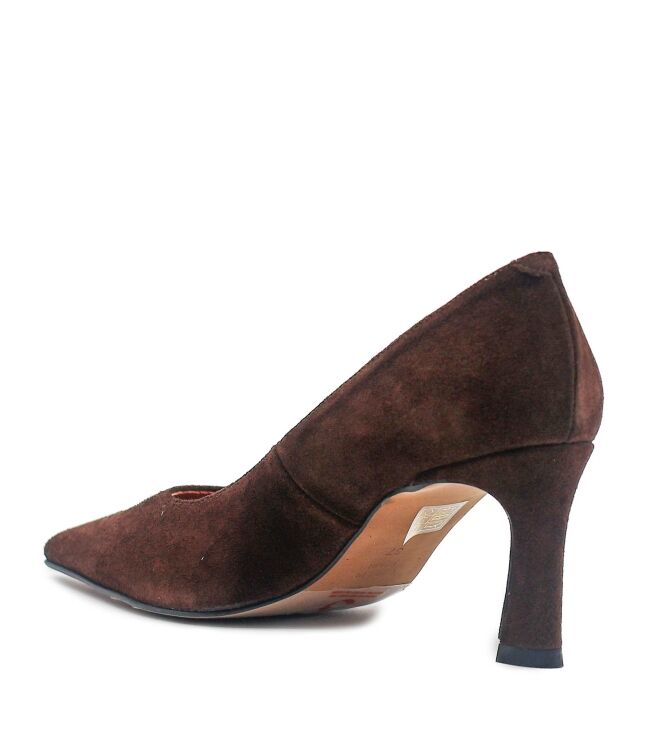 Angel Alarcon Angel Alarcon dames pumps bruin suede Cow Suede Wengue Angel Alarcon Dames Pumps Bruin Suede