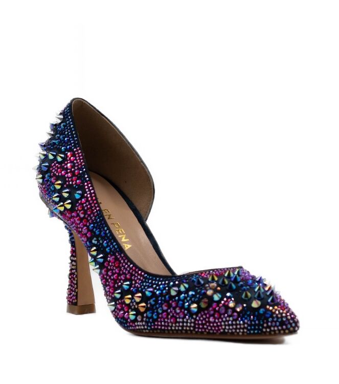 Alma en Pena Alma en Pena dames pumps diamand multi Diamond Multi Alma en Pena Dames pumps in Diamand Multi online kopen