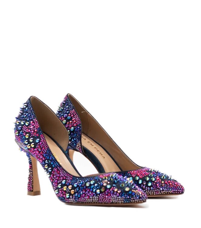 Alma en Pena Alma en Pena dames pumps diamand multi Diamond Multi Alma en Pena Dames pumps in Diamand Multi online kopen