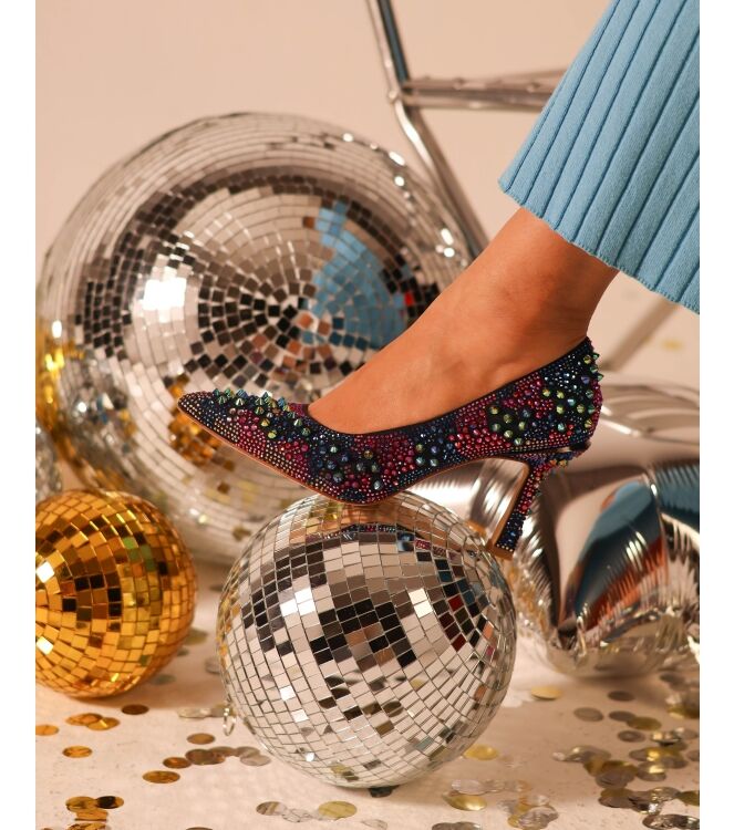 Alma en Pena Alma en Pena dames pumps diamand multi Diamond Multi Alma en Pena Dames pumps in Diamand Multi online kopen