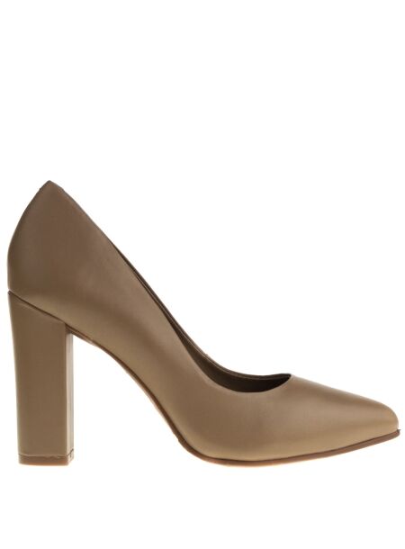 Tube Dames pumps camel