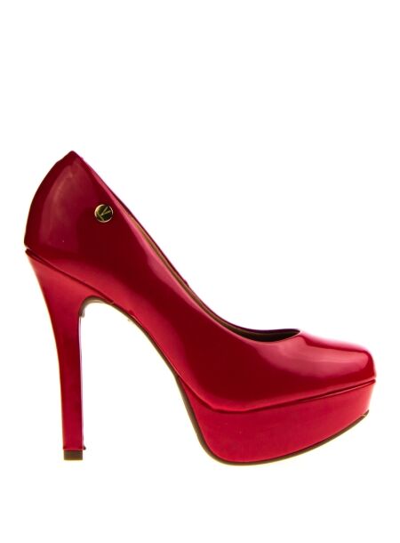 Vizzano Dames pumps plateau rood lak