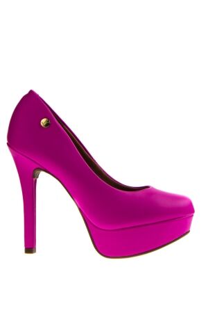 Vizzano dames pumps plateau roze neon