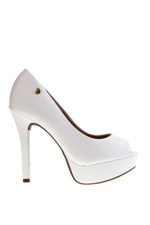 Vizzano dames pumps plateau wit