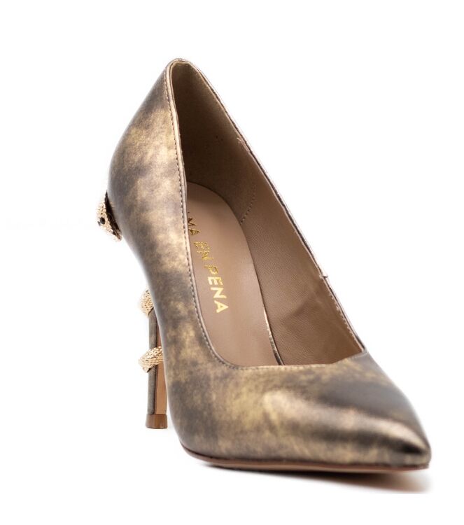 Alma en Pena Dames Pumps in Brons online kopen