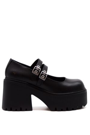Windsor Smith dames pumps plateau zwart