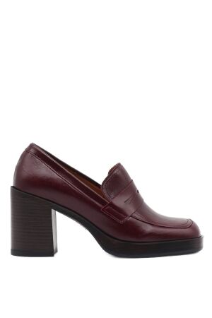 Belang dames pumps bordeaux rood