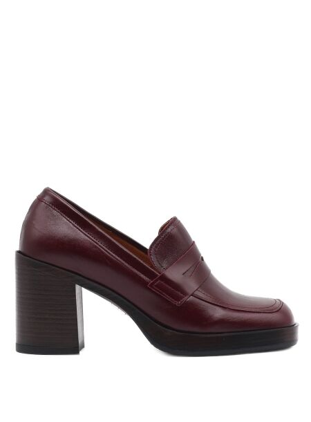 Belang Dames pumps bordeaux rood