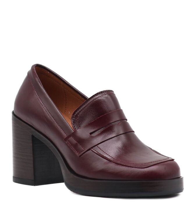 Belang Belang dames pumps bordeaux rood Eggplant Vernice Belang Dames Pumps in Wijn Rood online kopen