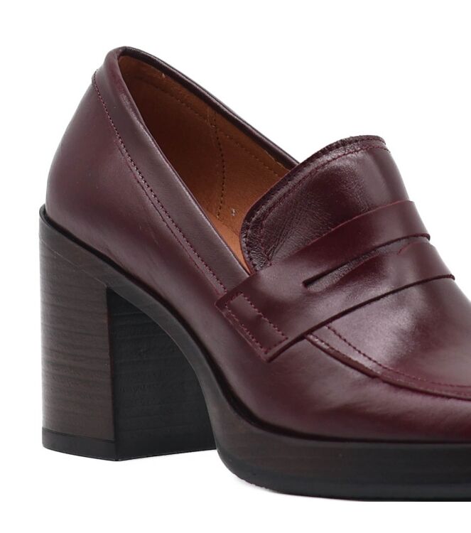 Belang Belang dames pumps bordeaux rood Eggplant Vernice Belang Dames Pumps in Wijn Rood online kopen