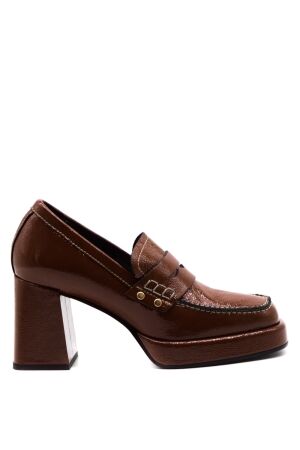 Janet  Janet dames pumps naturel lak