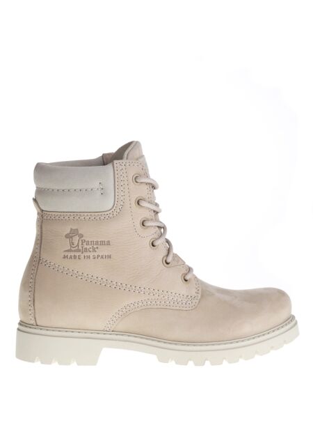 Panama jack Dames hoge veterboots beige