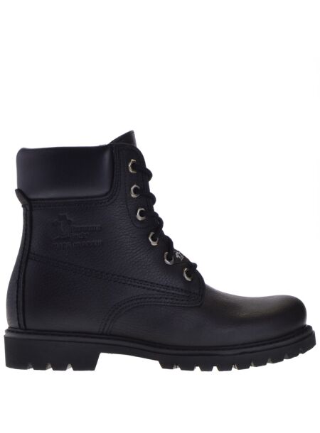 Panama jack Halfhoge dames veterboots zwart