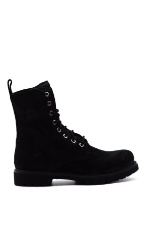 Panama Jack dames veterboots zwart