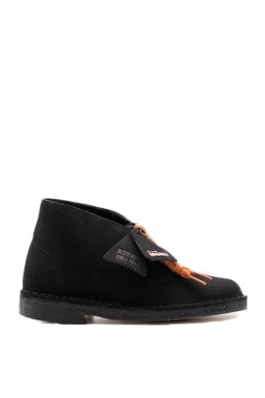 Clarks Originals dames veterschoenen zwart suede