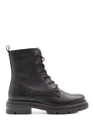 poelman dames veterboots zwart
