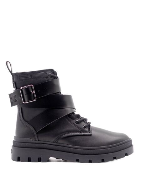 Palladium Dames veterboots zwart