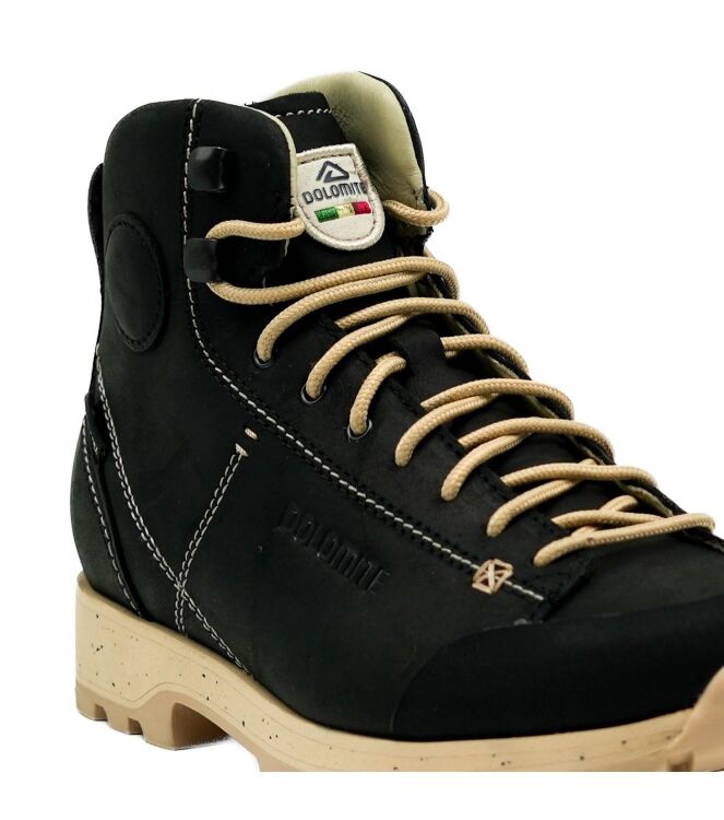 dolomite dolomite dames veterschoenen zwart Black Safari Brown dolomite Dames Veterschoenen Zwart