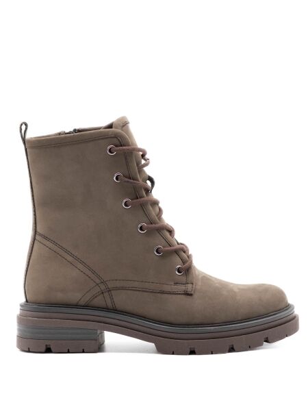 Poelman Dames veterboots bruin
