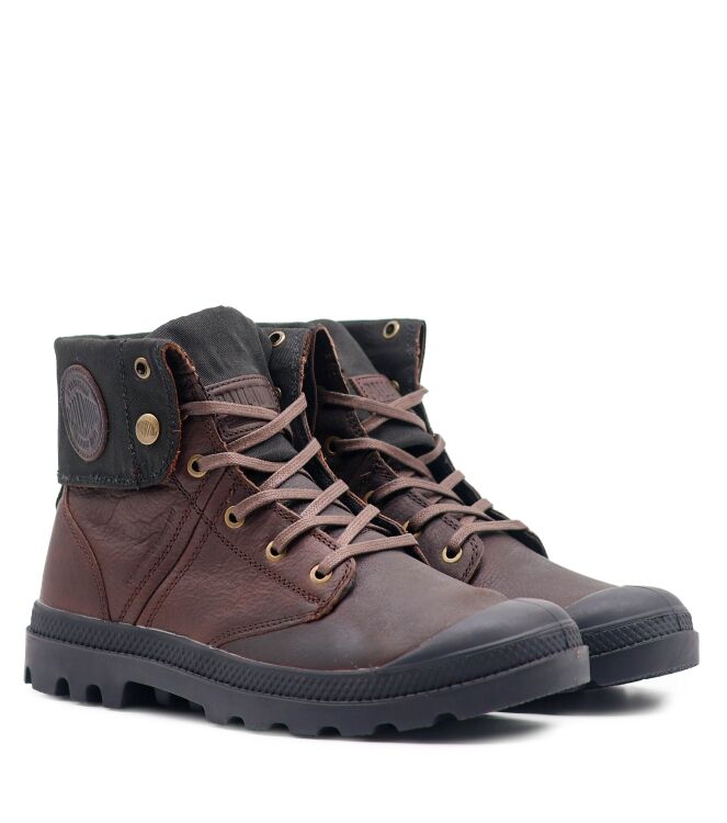 palladium  Dames Veterschoenen Bruin 