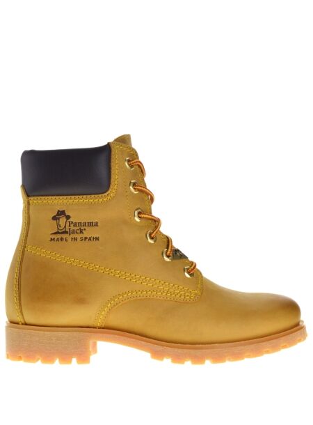 Panama jack Dames halfhoge veterboot naturel