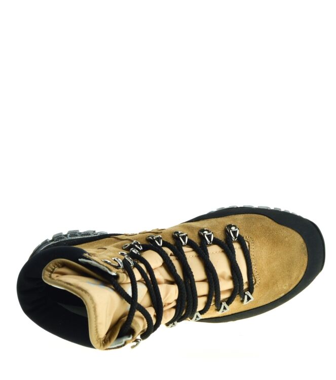 Premiata Premiata dames veterboots naturel Var0169D Premiata Midtrecd Dames Wandelschoenen in Bruin online kopen