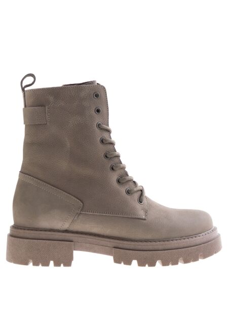 Poelman Dames veterboots naturel