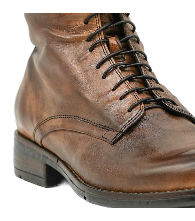 lemargo  Dames Veterboots Naturel 