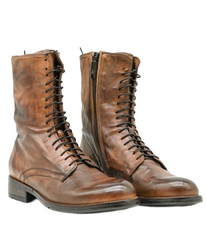 lemargo  Dames Veterboots Naturel 