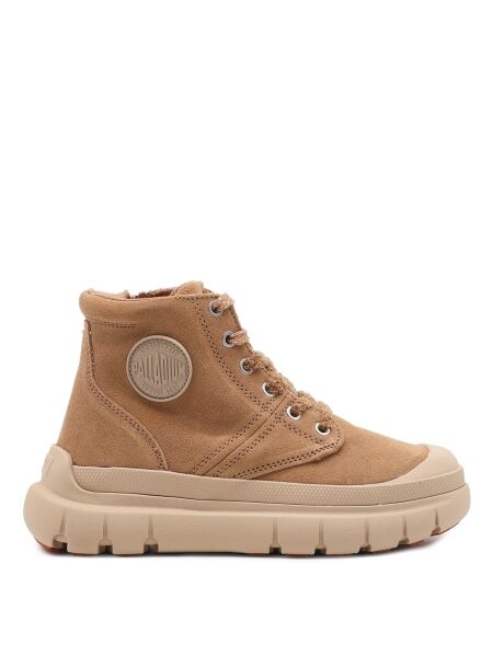 Palladium Dames veterschoenen naturel