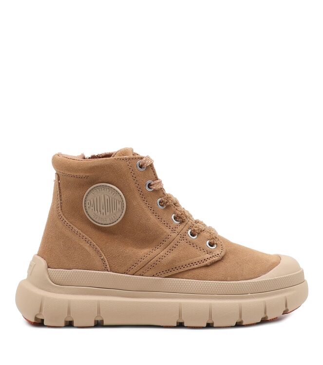 palladium palladium dames veterschoenen naturel Dear Brown palladium Dames Veterschoenen Naturel