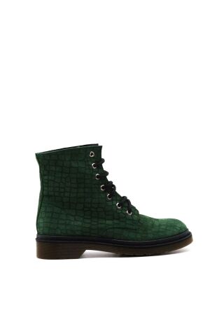 BTMR dames veterboots groen