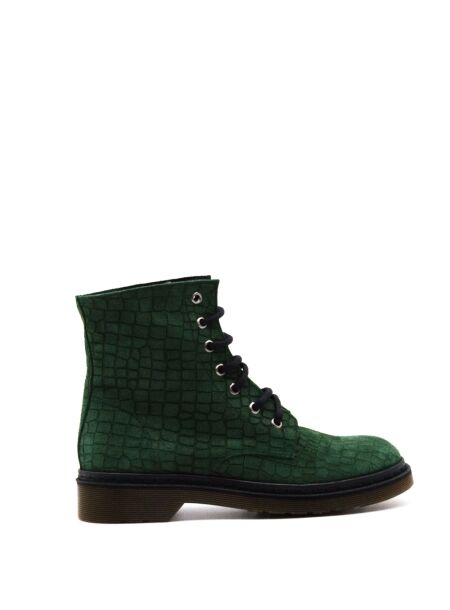 Btmr Dames veterboots groen